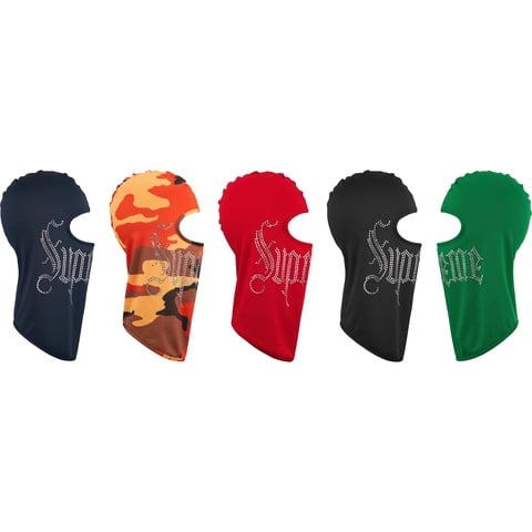 Supreme Rhinestone Balaclava - $78.00