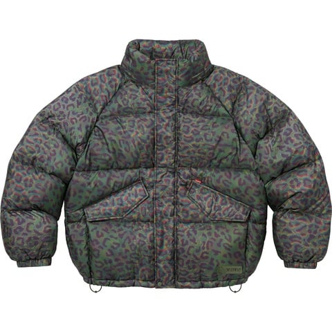 Supreme 700-Fill Down Lightweight Puffer Jacket - Leopard