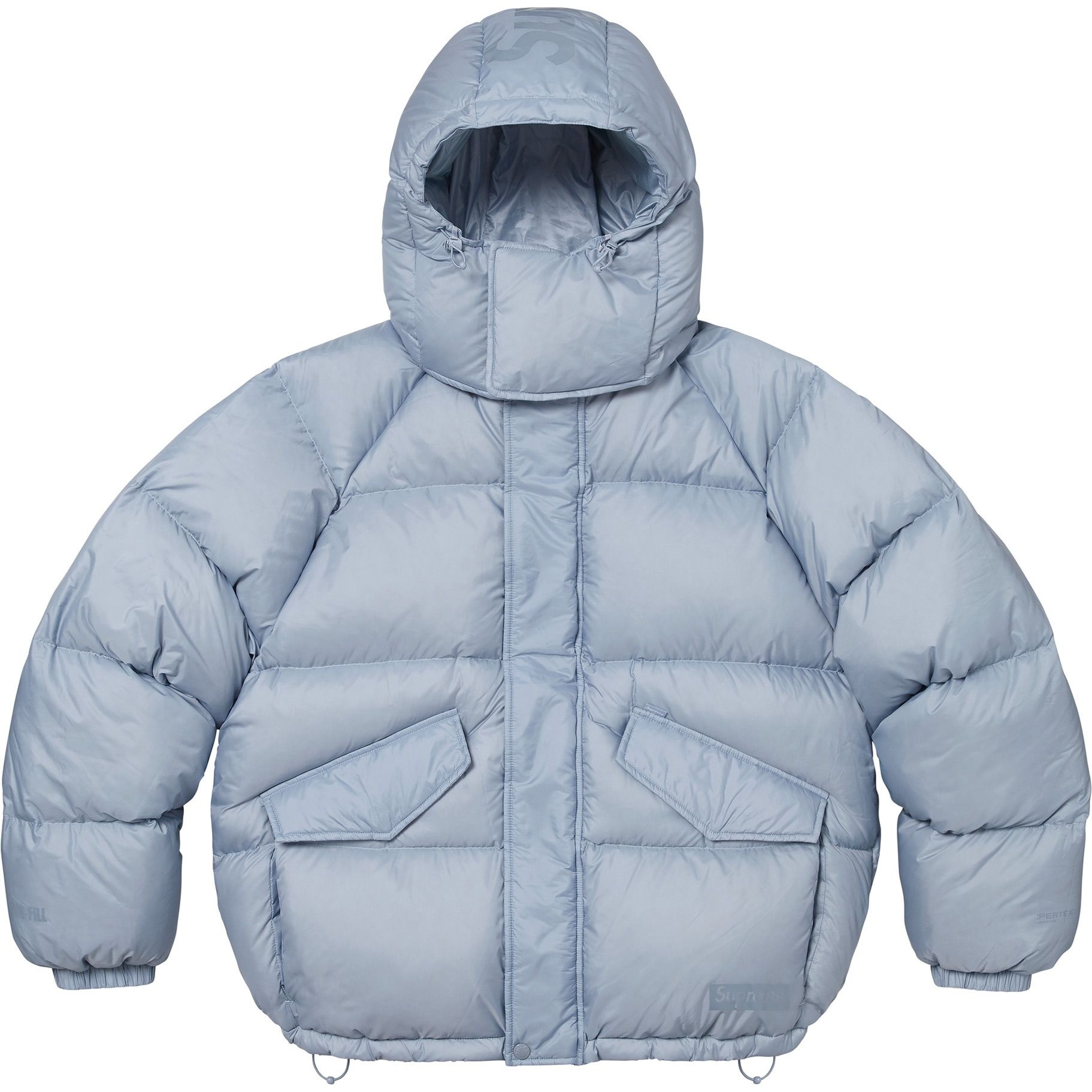 Supreme 700-Fill Down Lightweight Puffer Jacket (FW24) - Light Blue - $368