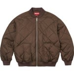 Supreme AOI Quilted Work Jacket (FW24) - Brown