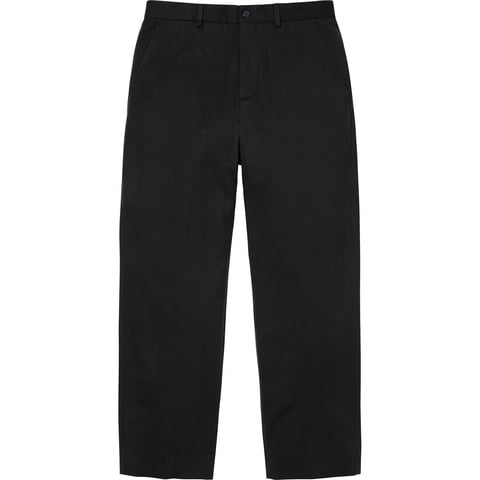 Supreme Brushed Wool Suit - Black