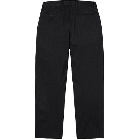 Supreme Brushed Wool Suit - Black