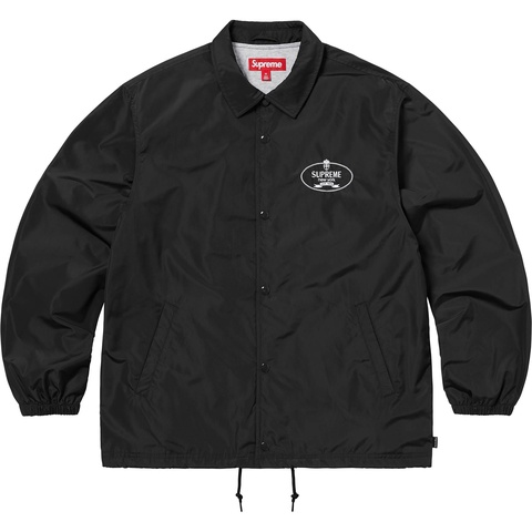 Supreme Crest Coaches Jacket - Black