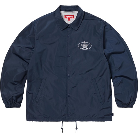 Supreme Crest Coaches Jacket - Navy