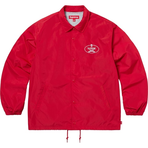 Supreme Crest Coaches Jacket - Red