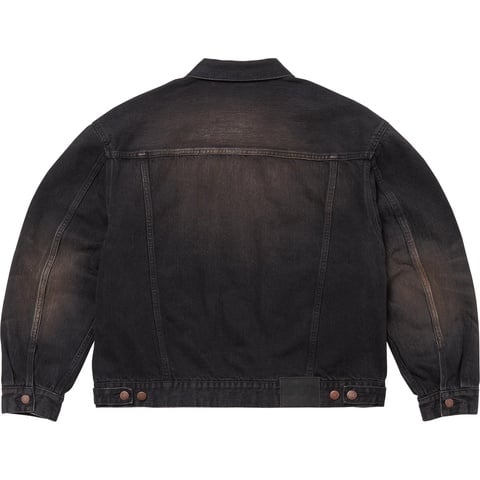 Distressed Selvedge Trucker Jacket - Supreme