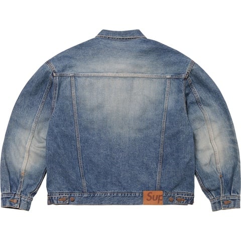 Distressed Selvedge Trucker Jacket - Supreme Distressed Selvedge Trucker Jacket - Supreme