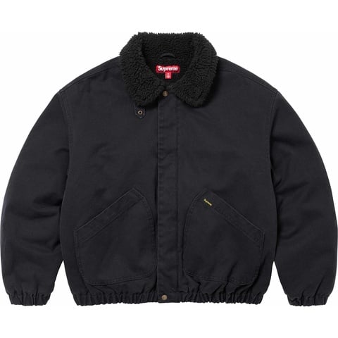 Supreme Cold Weather Bomber M ブラック シュプリーム Supreme メンズ 09AW フード レザー Cold Weather Bomber