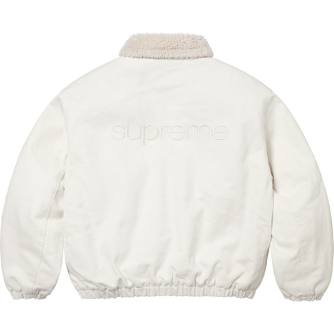 Faux Shearling Lined Bomber Jacket - Supreme