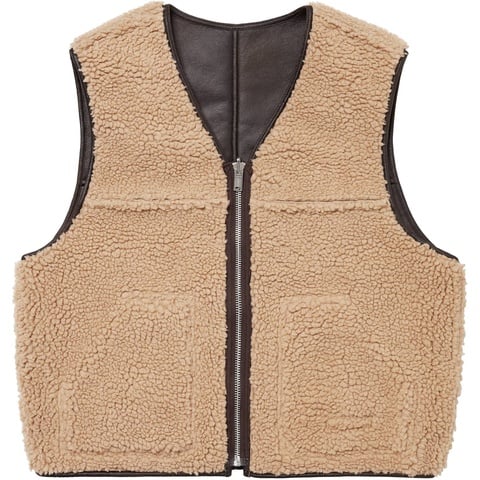 Reversible Faux Shearling Vest - fall/winter 2024 - Supreme