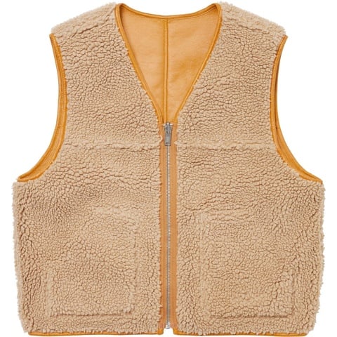 Reversible Faux Shearling Vest - fall/winter 2024 - Supreme