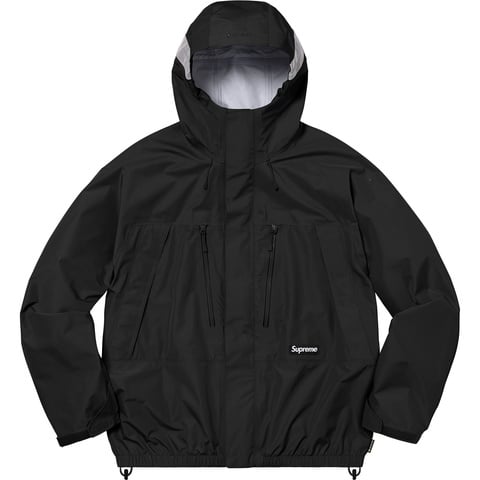 Supreme GORE-TEX Taped Seam Shell Jacket - Black