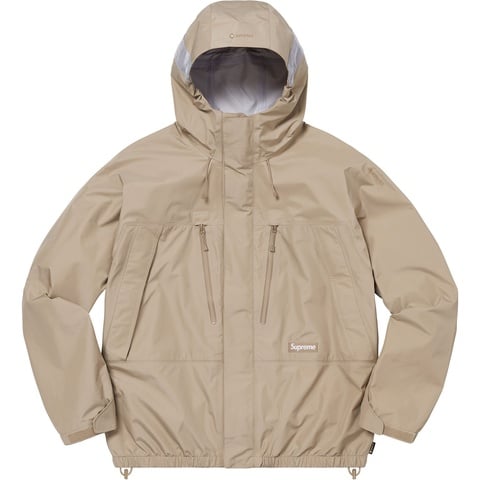 Supreme GORE-TEX Taped Seam Shell Jacket - Tan