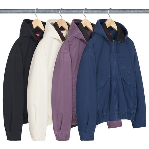 Leather Collar Utility Jacket - fall/winter 2024 - Supreme