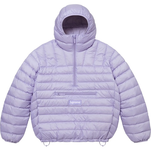 Micro Down Half Zip Hooded Pullover - Supreme
