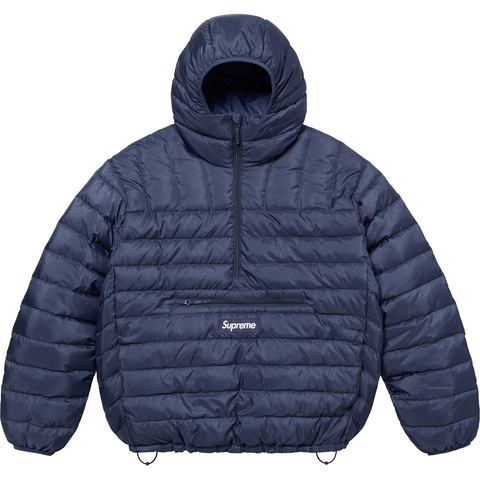 Micro Down Half Zip Hooded Pullover - Supreme
