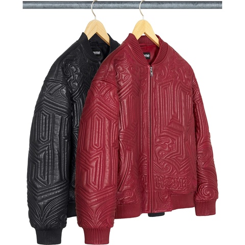 ジャケット・アウター Supreme Mister Cartoon Leather Jacket Fall/Winter 2024 Preview – Supreme
