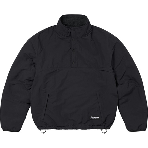 Supreme Polartec® Shearling Reversible Pullover - Black
