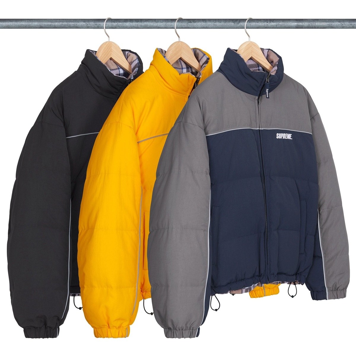 Reversible Puffer Jacket - SupremeCommunity