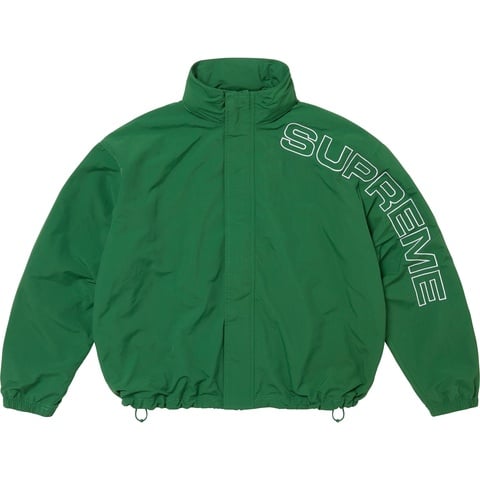 Spellout Embroidered Track Jacket - Supreme
