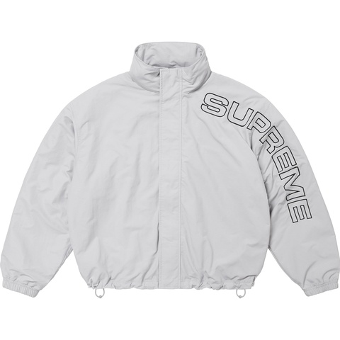 Spellout Embroidered Track Jacket - Supreme