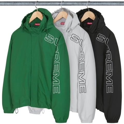 Spellout Embroidered Track Jacket - Supreme Spellout Embroidered Track Jacket - Supreme