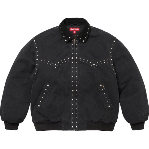 Supreme Supreme®/b.b. Simon Studded Work Jacket - Black