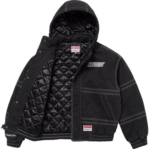 Supreme®/Mitchell & Ness® Twill Stadium Jacket - Supreme