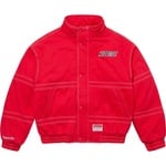 Supreme Supreme Mitchell & Ness Twill Stadium Jacket (FW24) - Red