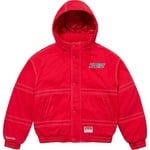 Supreme Supreme Mitchell & Ness Twill Stadium Jacket (FW24) - Red