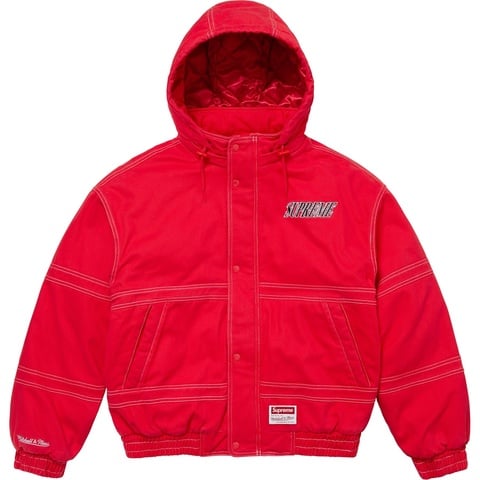 Supreme®/Mitchell & Ness® Twill Stadium Jacket - Supreme