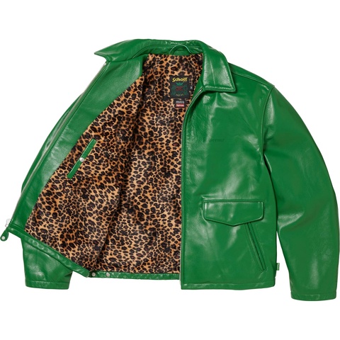 Supreme®/Schott® Leather Racer Jacket - Supreme