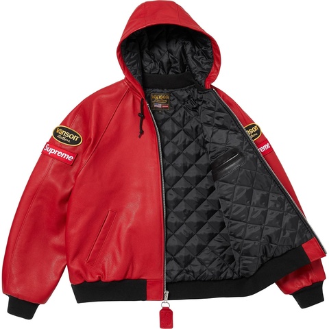 Supreme®/Vanson Leathers® Hooded Work Jacket - Supreme