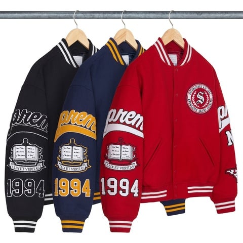 Supreme Veritas Varsity Jacket - $498.00
