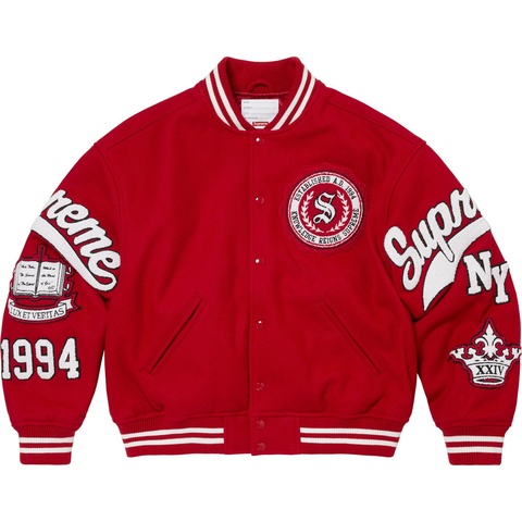 Veritas Varsity Jacket - fall/winter 2024 - Supreme