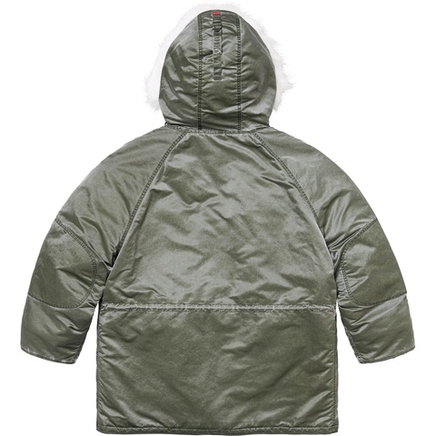 ジャケット・アウター Supreme Washed Satain N3B Flight Jacket Washed Flight Satin N-3B Parka - fall/winter 2024 - Supreme