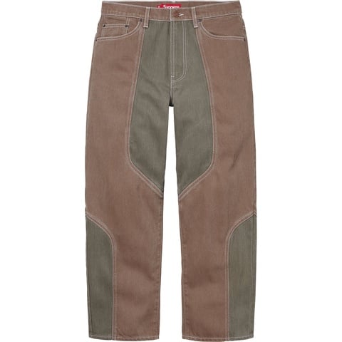 2-Tone Paneled Baggy Jean - fall/winter 2024 - Supreme