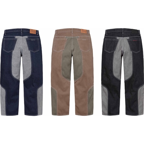 2-Tone Paneled Baggy Jean - fall/winter 2024 - Supreme
