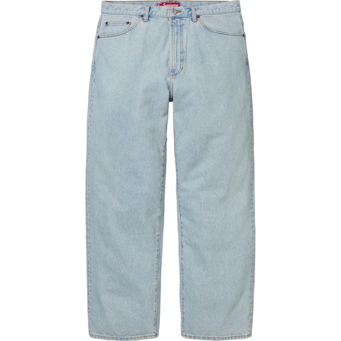 Supreme Baggy Jean - Light Washed Indigo
