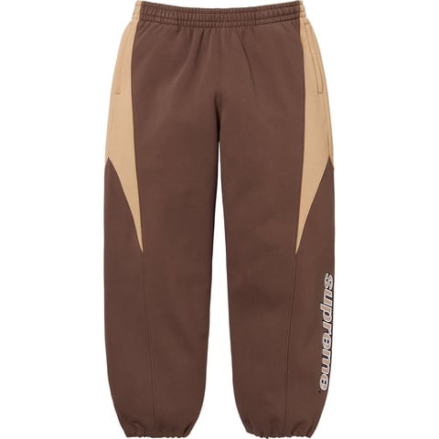 Supreme Division Sweatpant - Brown