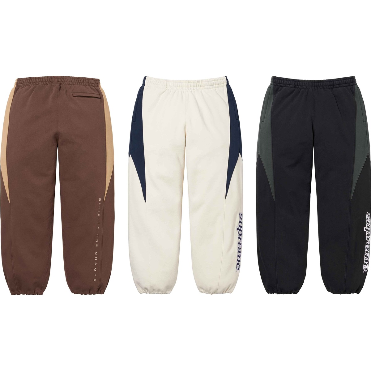 Supreme Division Sweatpant (fall/winter 2024) - $168.00