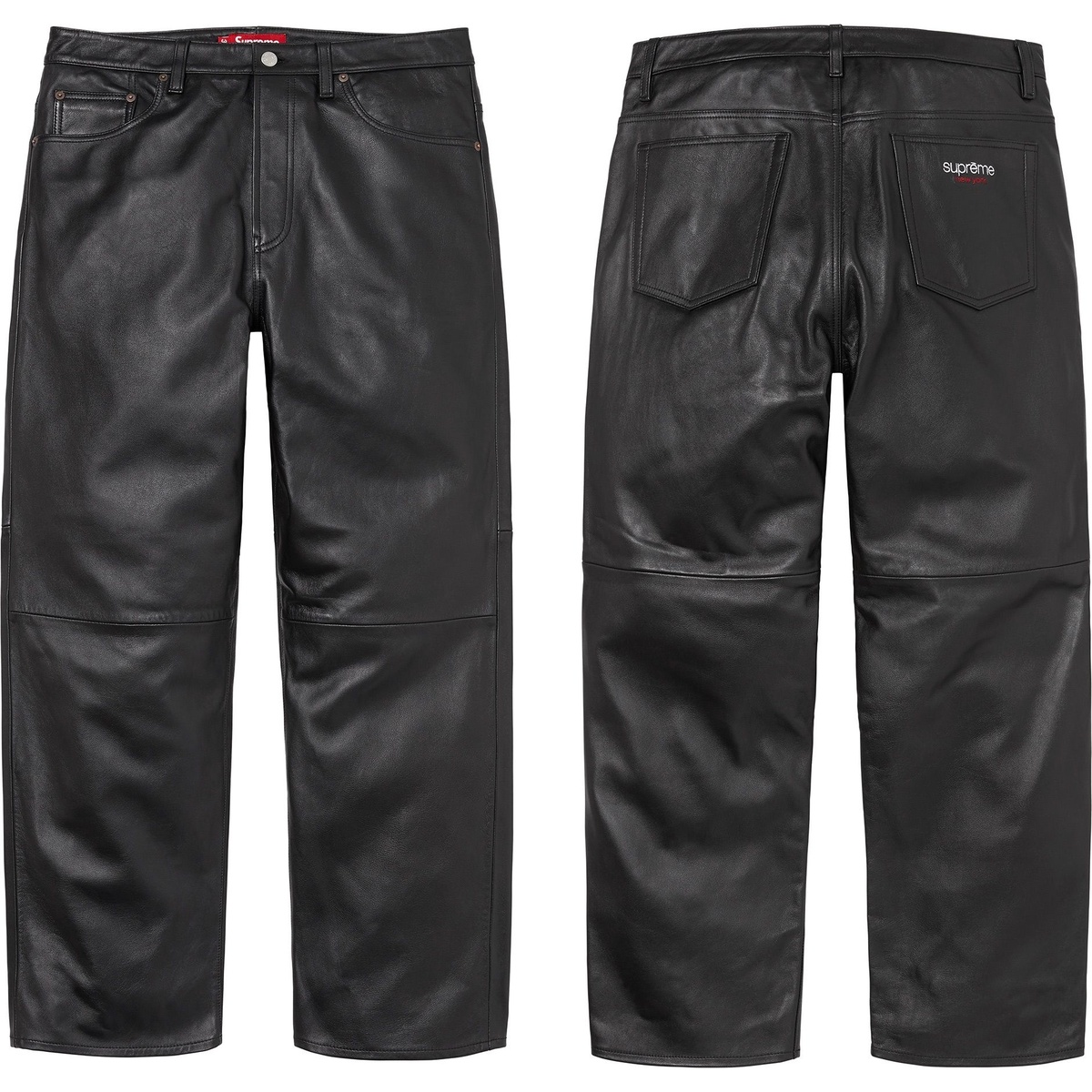 Leather Baggy 5-Pocket Jean - fall/winter 2024 - Supreme