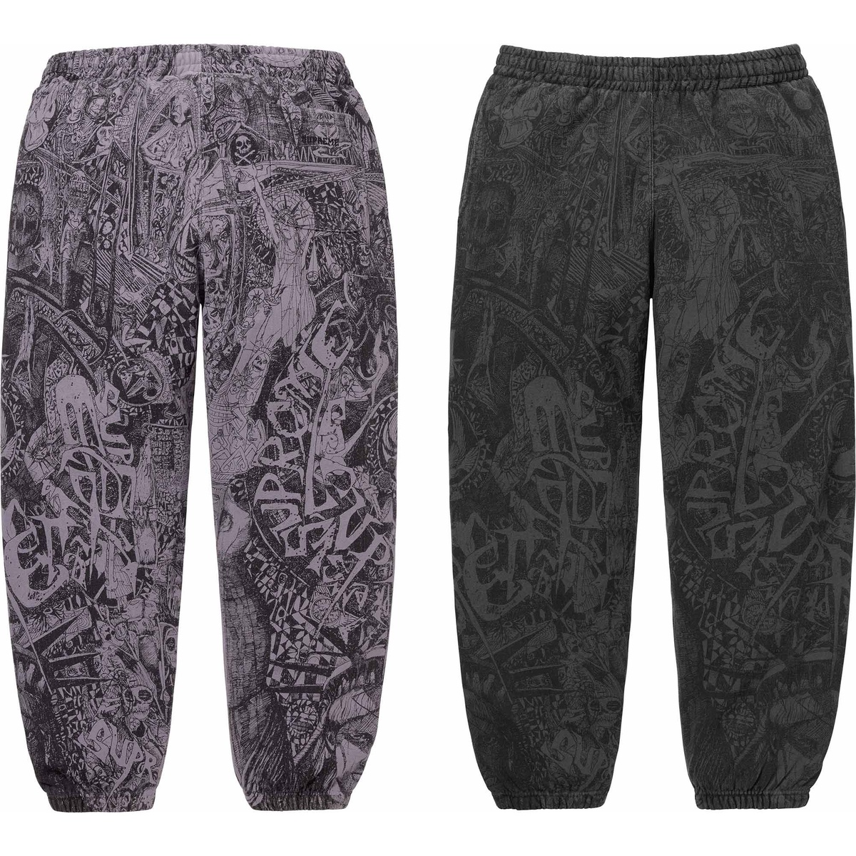 パンツ Supreme Liberty Sweatpant Washed Black Liberty Sweatpant - fall/winter 2024 - Supreme