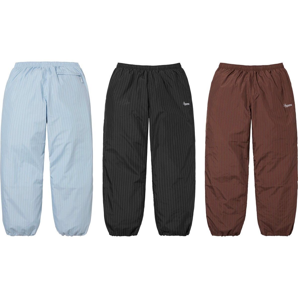 パンツ Supreme Reflective Pinstripe Track Pant Reflective Pinstripe Track Pant - fall/winter 2024 - Supreme