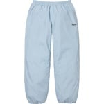 Supreme Reflective Pinstripe Track Pant (FW24) - Light Blue