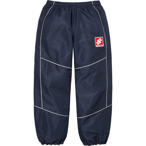 Supreme Reflective Piping Track Pant - Navy