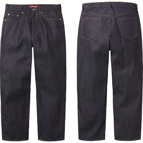 Supreme Rigid Baggy Selvedge Jean - $188.00