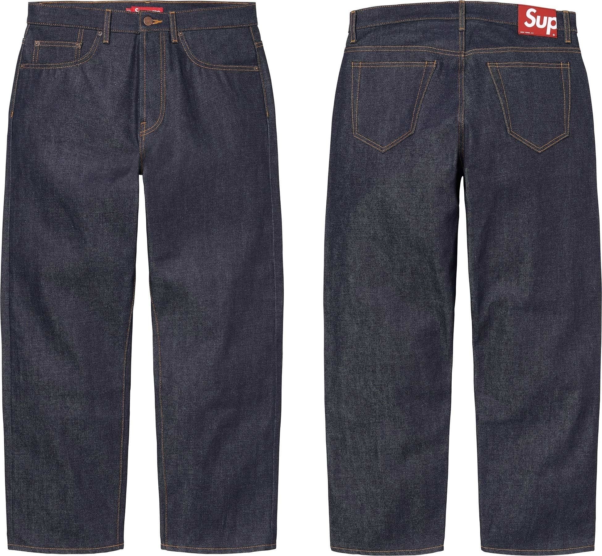パンツ Supreme Rigid Loose Fit Selvedge Jean 36 Fall/Winter 2024 Preview – Supreme