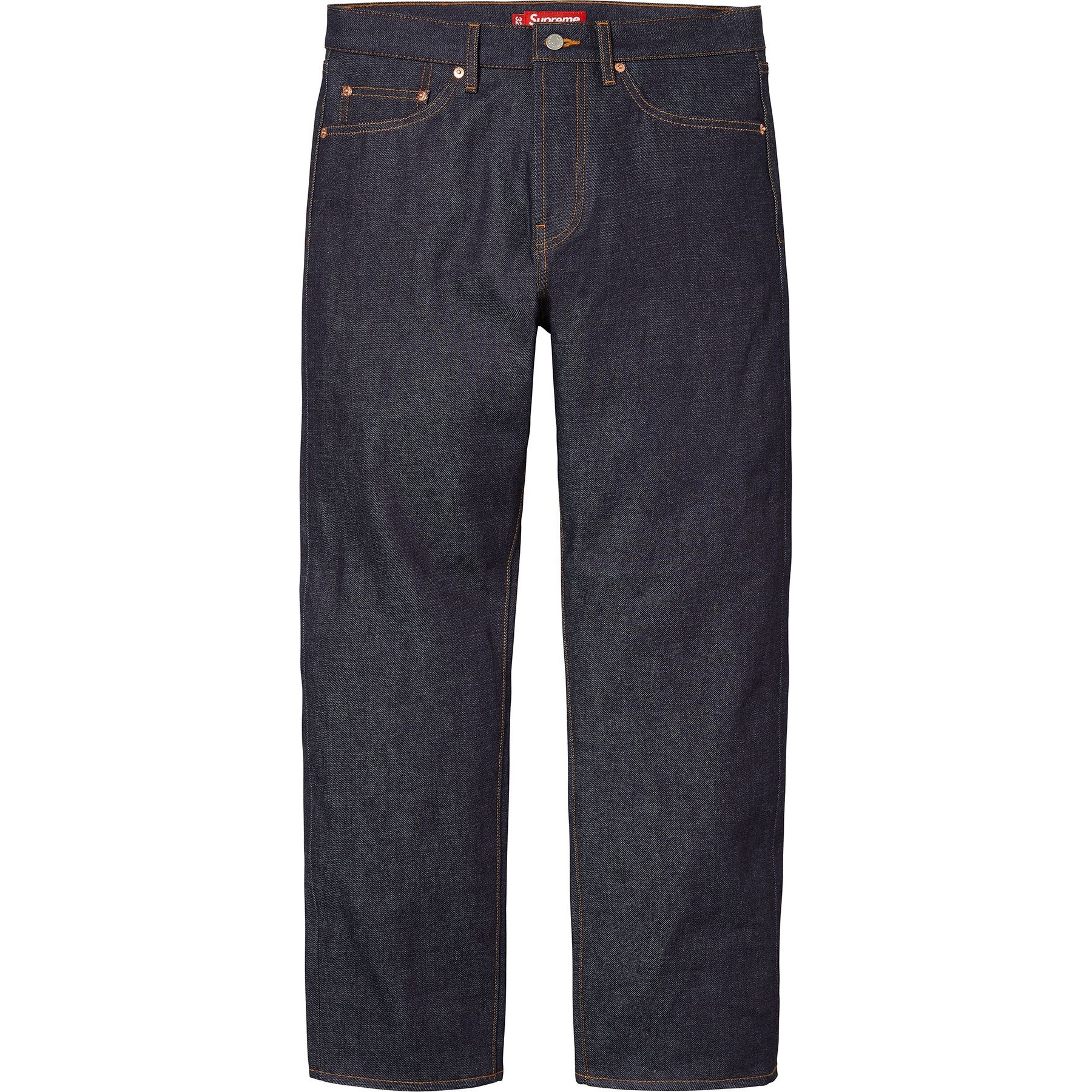 Supreme Rigid Slim Selvedge Jean (FW24) - Rigid Indigo