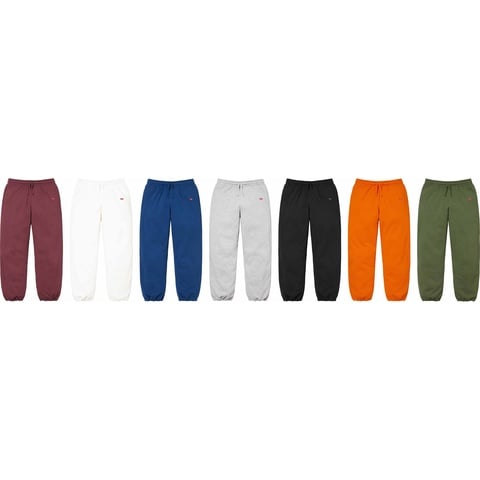 パンツ Supreme Small Logo Design Velour Shots Small Box Drawcord Sweatpant - fall/winter 2024 - Supreme
